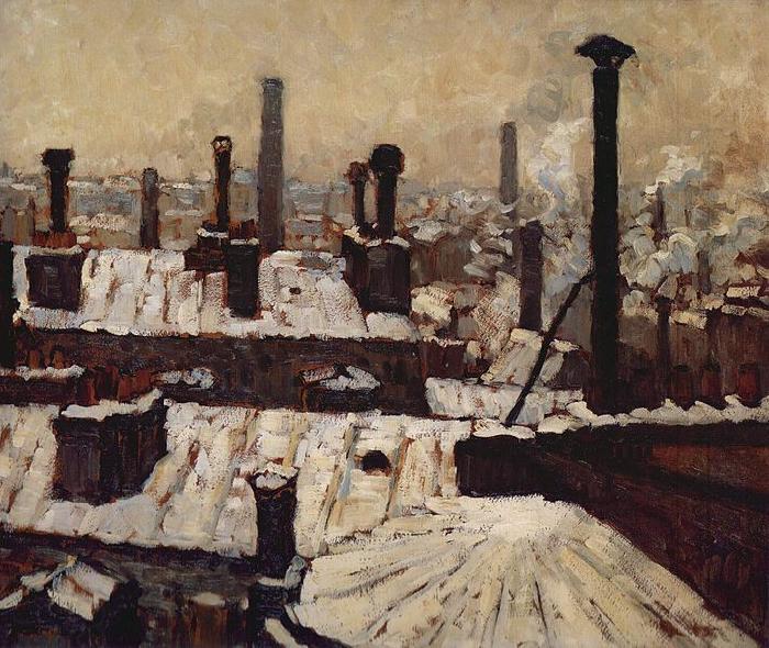 Gustave Caillebotte Toits sous la neige China oil painting art